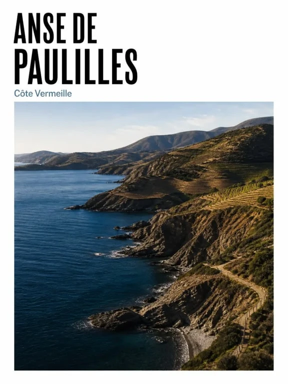 Crique de Paulilles vue panoramique sur la côte Vermeille