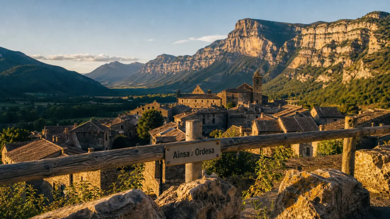 Les plus beaux sites des pyrénées espagnoles : Aínsa et Ordesa, vallée des Pyrénées espagnoles