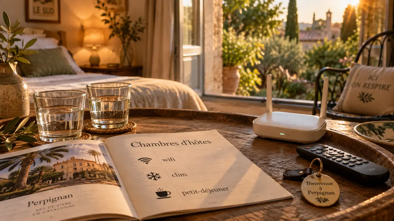 Chambre d hotes perpignan pyrénées orientales avec wifi : 96%