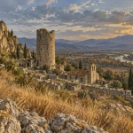 Château Roussillon Perpignan : tour médiévale de Ruscino