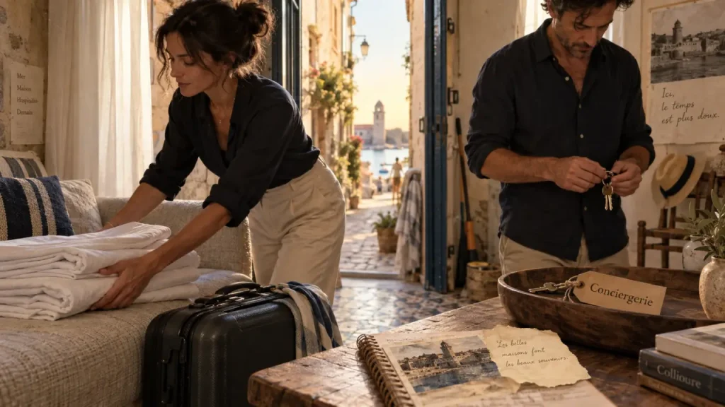 Conciergerie Collioure : préparation et contrôle d’un appartement en location