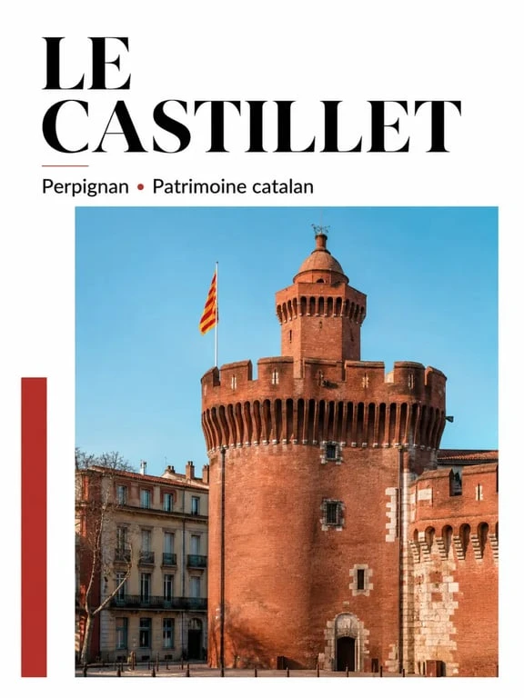 Le Castillet, monument emblématique à voir à Perpignan.