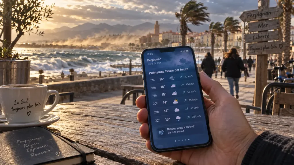 Météo à Perpignan et dans les Pyrénées-Orientales : le vent peut compter plus que la pluie