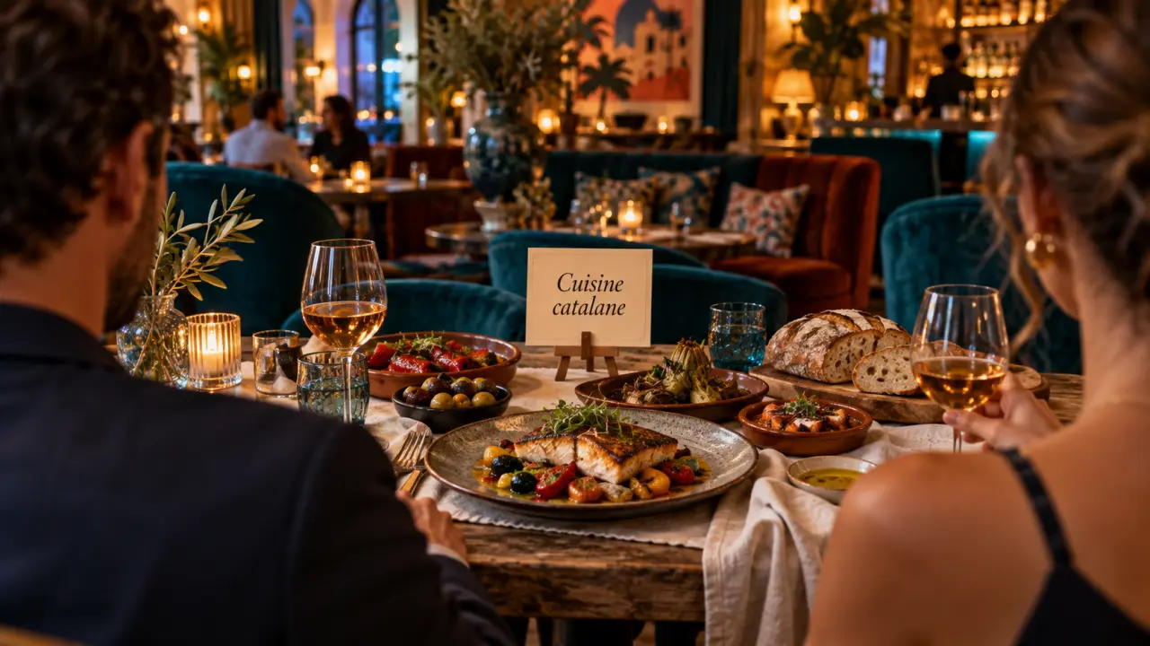 Restaurant chic Perpignan : tapas cuisine catalane et lounge bar