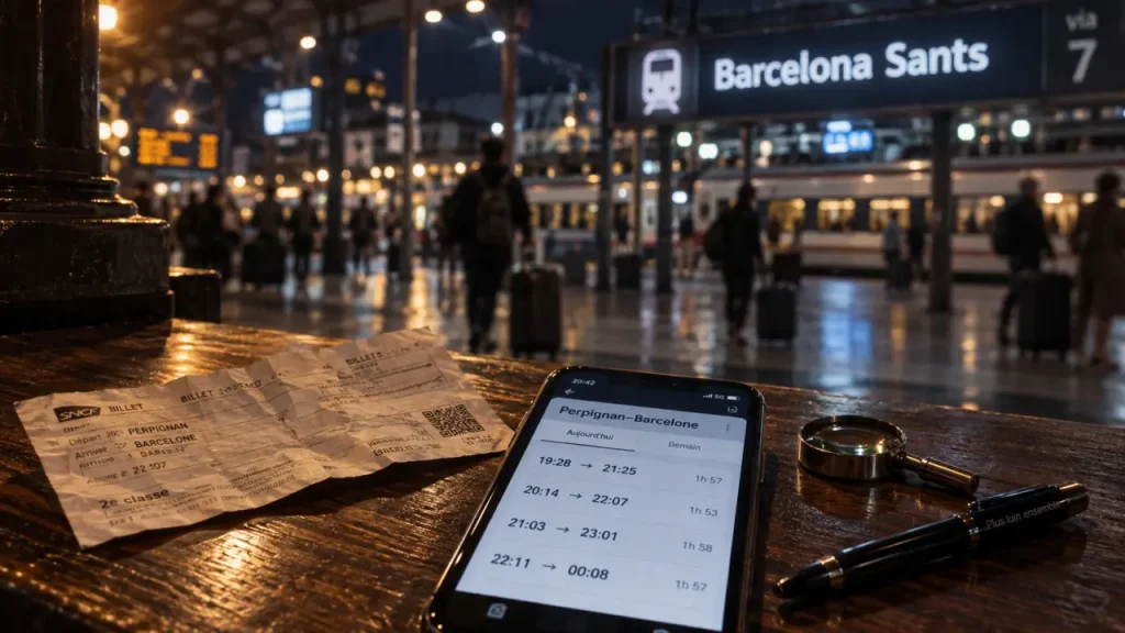 Train Perpignan Barcelone : billet et horaires, 1h25